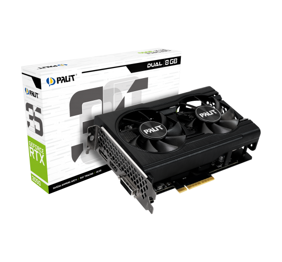 Palit GeForce RTX 3050 Dual 8GB