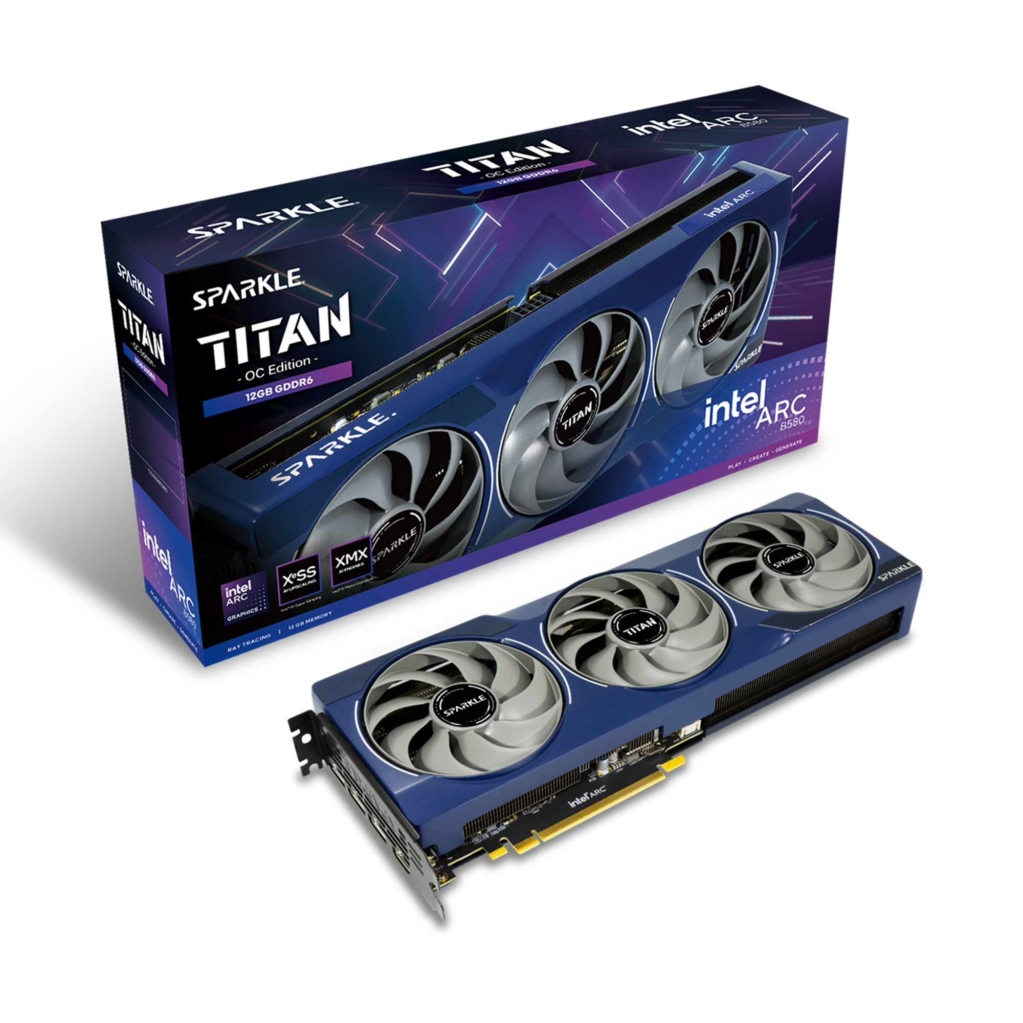 SPARKLE Intel Arc B580 TITAN OC 12GB