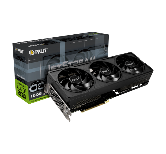 Palit GeForce RTX 4070 Ti SUPER JetStream OC 16GB