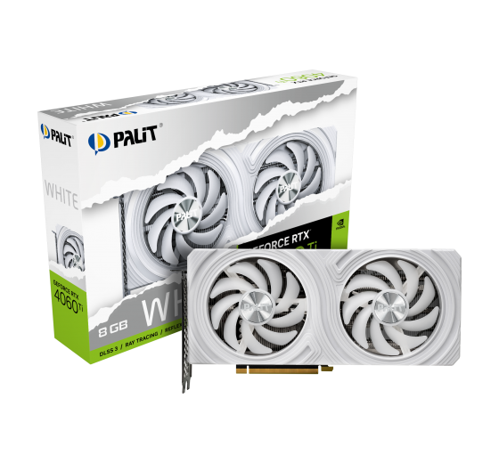 Palit GeForce RTX 4060 Ti White 8GB