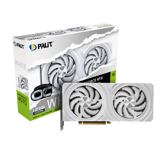 Palit GeForce RTX 4070 White OC 12GB
