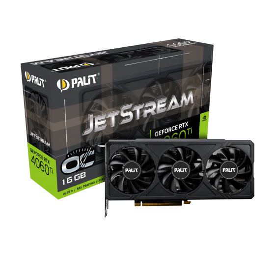 Palit GeForce RTX 4060 Ti JetStream OC 16GB