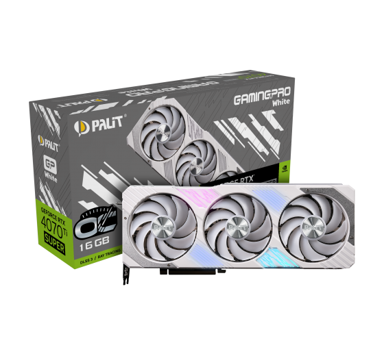 Palit GeForce RTX 4070 Ti SUPER GamingPro White OC 16GB