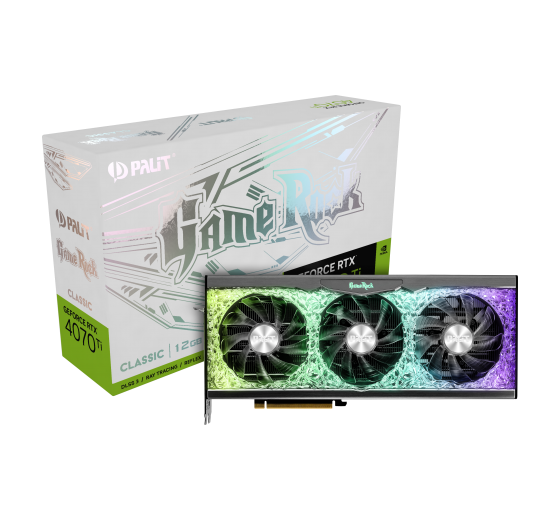 Palit GeForce RTX 4070 Ti GameRock Classic 12GB